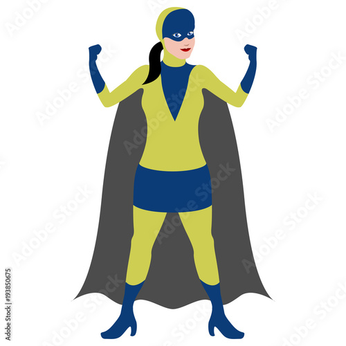 Superwoman cartoon character