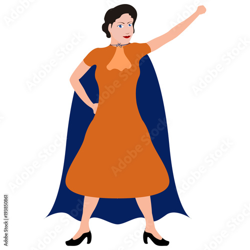 Superwoman cartoon character