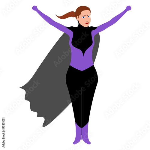 Superwoman cartoon character