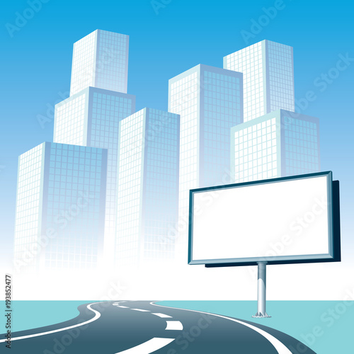 Road billboard
