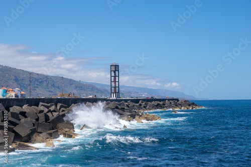 Waterfront in Puerto de la Cruz, Tenerife