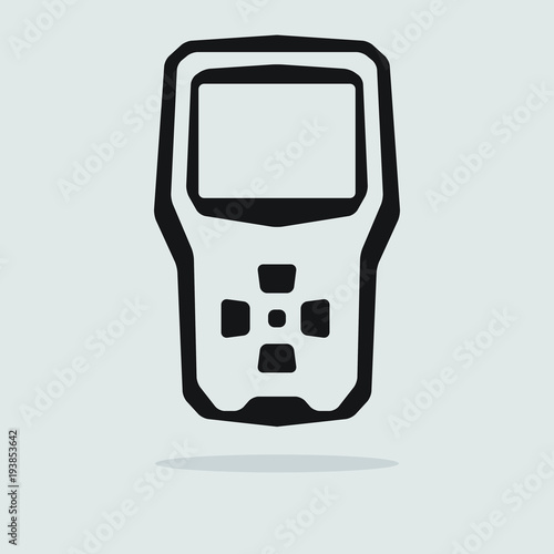 OBD2 on-board diagnostic scanner icon