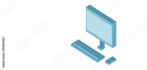 computer, pc, icona, informatica