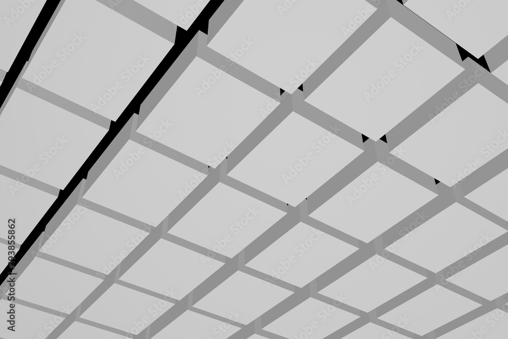 Obraz premium 3D geometric shapes background texture