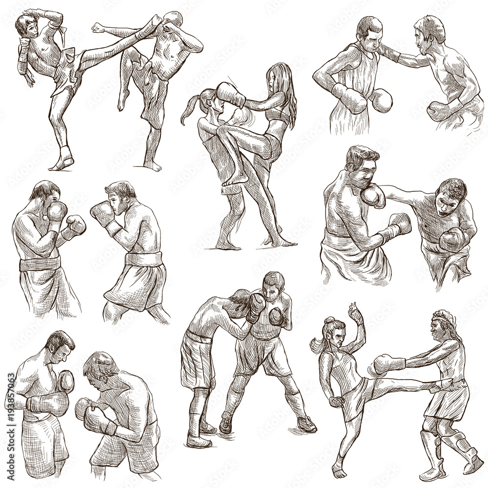 Discover more than 150 boxing pose drawing