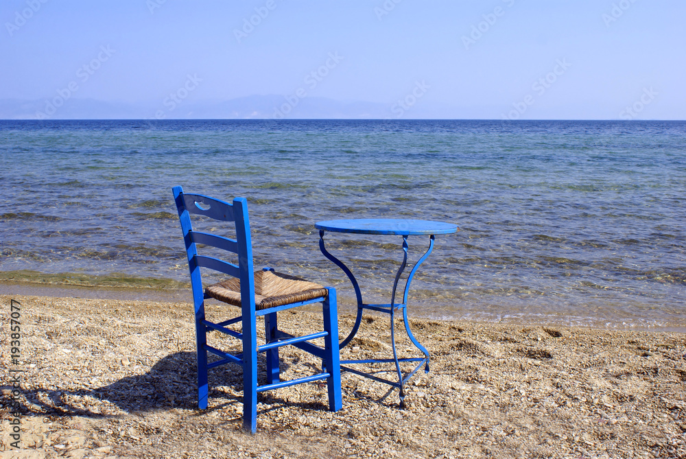 Beautiful beach at Chalkidiki peninsula, Greece