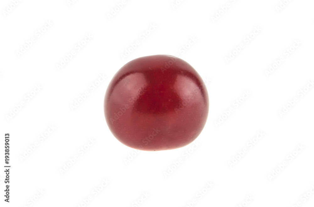 red cherry isolated on white background red cherry isolated on white background