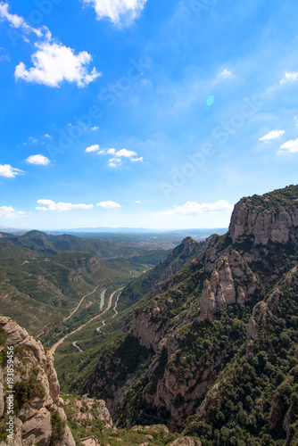 The Mountain of Montserrat Catalonia, Spain © mila103