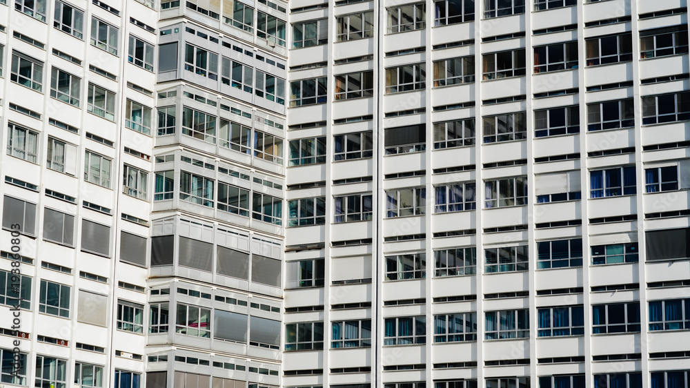Facade of a hospital in Antwerp, Belgium. Facade of a hospital in Antwerp, Belgium.