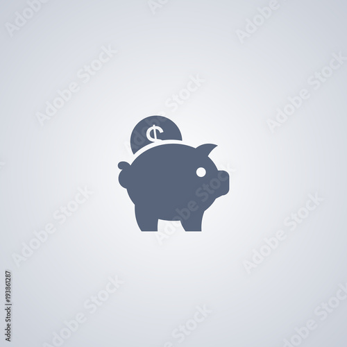 Piggy bank - saving money