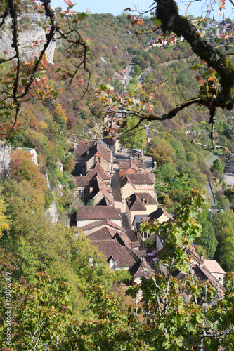 Village Rocamadour in France photo