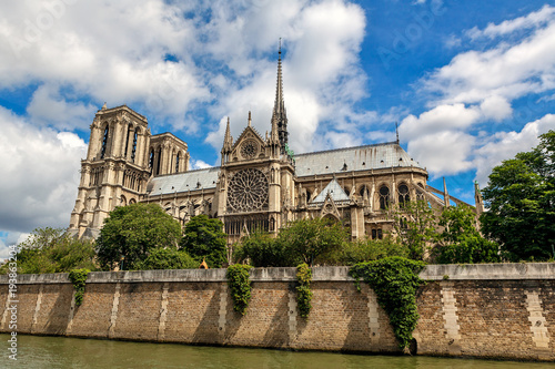 Notre-Dame de Paris cathedral in Paris.