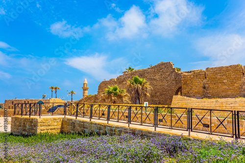 Ruins of the ancient city photo