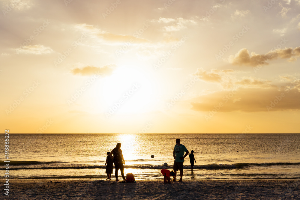 Fototapeta premium Marco Island Sunset