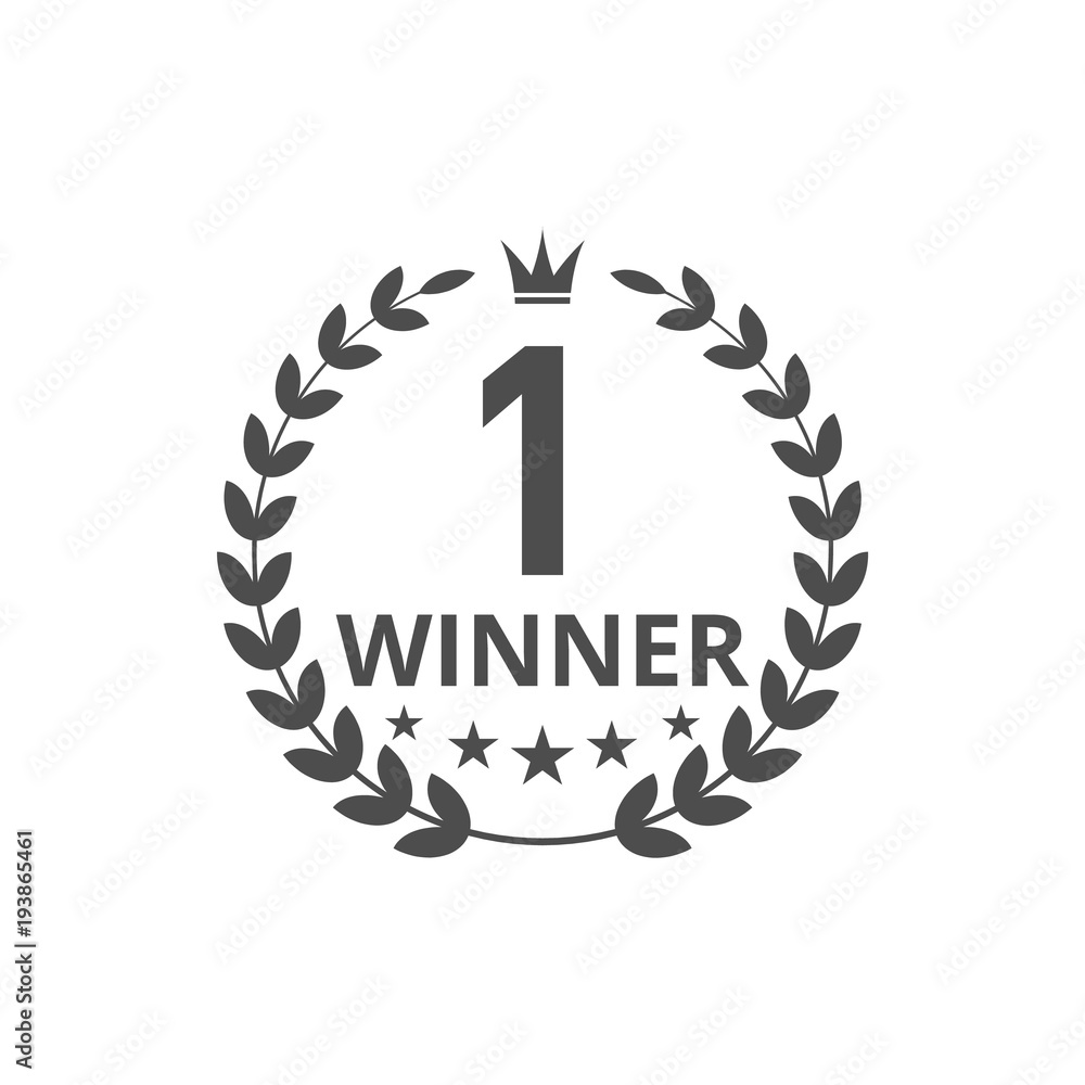 First place award, winner icon. Stock Vector | Adobe Stock