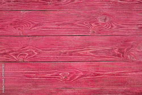 Pink wooden background