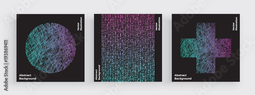 Minimal colorful cover design, modern line with trendy gradients. Abstract simple geometric shapes. Neon glowing, vibrant colors. Backgrounds for Poster, card, banner, fashion, logotype, design, art.