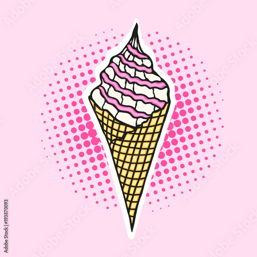 Ice Cream stock illustration