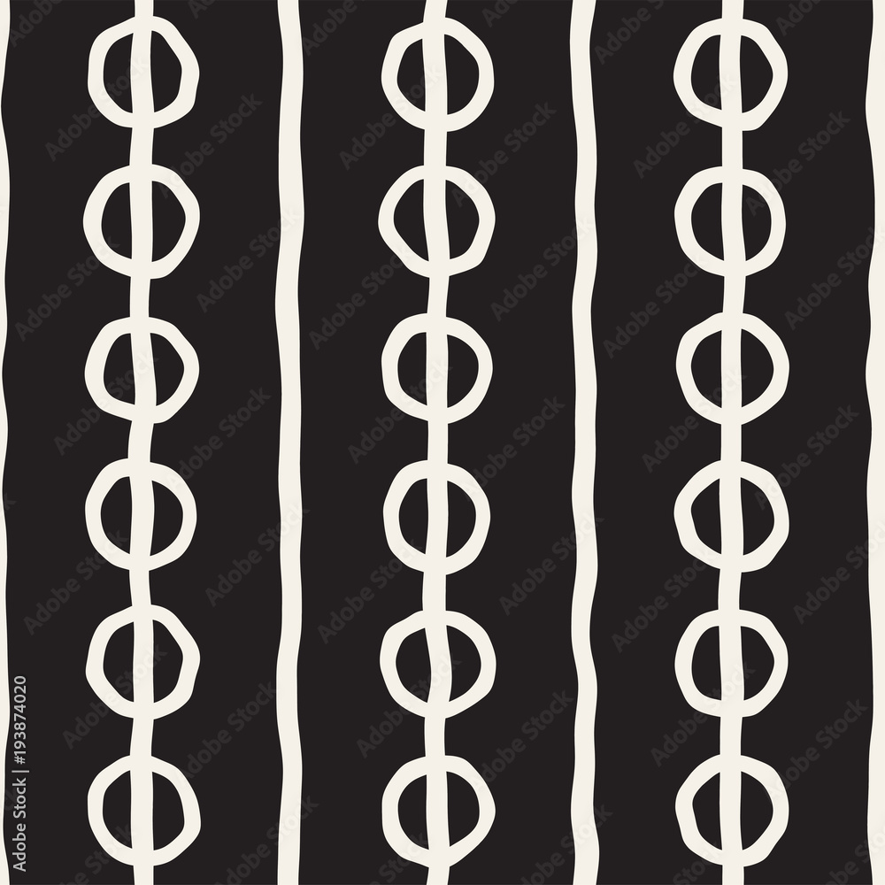 Hand drawn style ethnic seamless pattern. Abstract grungy geometric background in black and white. Hand drawn style ethnic seamless pattern. Abstract grungy geometric background in black and white.