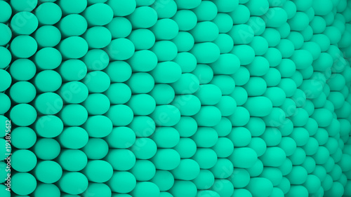 Abstract background green sea with capsules. grouped elements organized © ImagesRouges