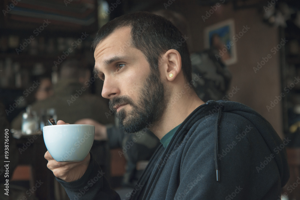 Calm morning coffee ritual Calm morning coffee ritual