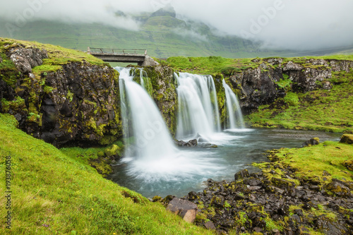 Iceland - country of mountains and waterfalls