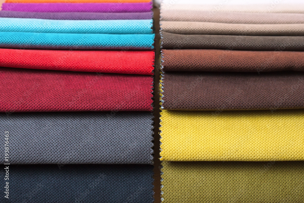 Color samples of a upholstery fabric Color samples of a upholstery fabric