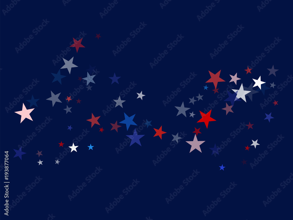 American Patriotic Deign, Vector Blue, Red, White Stars Confetti. Labor, Independence, Memorial Day, 4th of July Election Frame. American Patriotic Design, UK, Australia Freedom Falling Stars Texture. American Patriotic Deign, Vector Blue, Red, White Stars Confetti. Labor, Independence, Memorial Day, 4th of July Election Frame. American Patriotic Design, UK, Australia Freedom Falling Stars Texture.