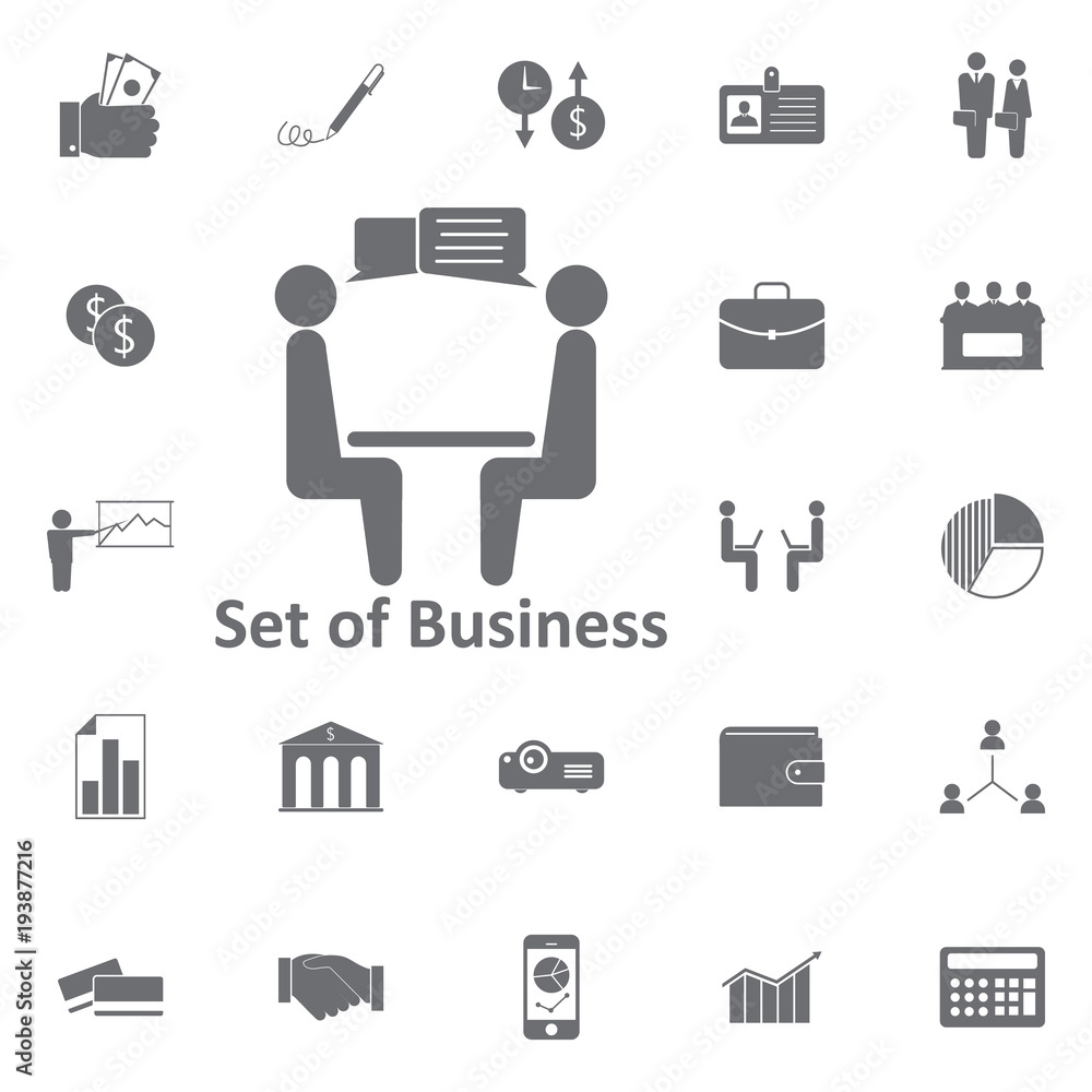 business negotiations icon. Simple element illustration. Business icons universal for web and mobile business negotiations icon. Simple element illustration. Business icons universal for web and mobile