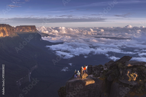 La Ventana, The Mountains Roraima and Kukenan, Venezuela photo