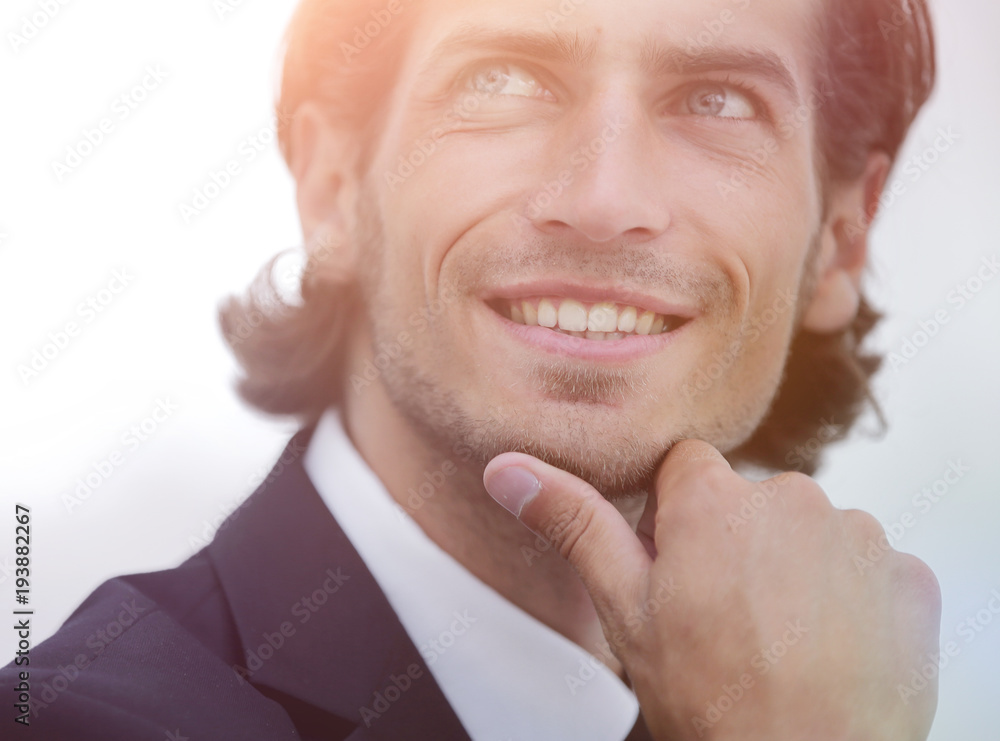 Fototapeta premium portrait of an handsome businessman