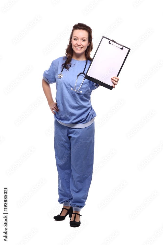 Full body healthcare woman Full body healthcare woman