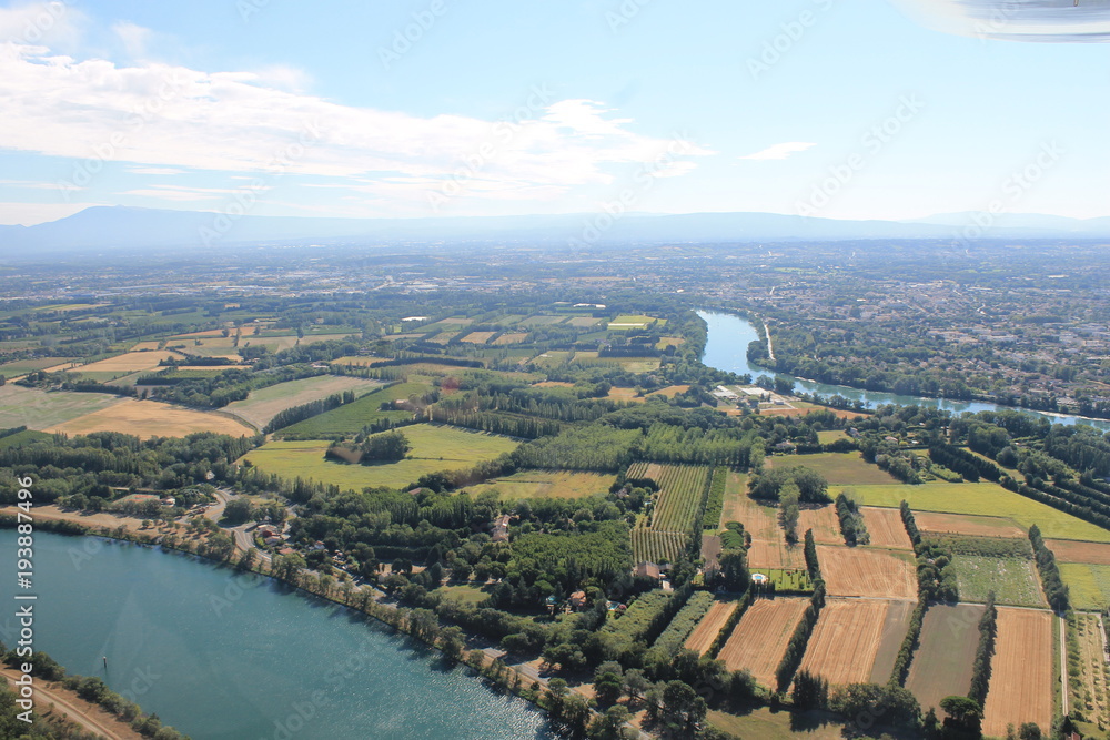 La Provence vue du ciel, vol en avion Alpilles-Luberon-Avignon