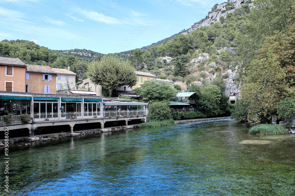 Naklejka premium Voyage et vacances en Provence-Alpilles-Luberon-Vaucluse