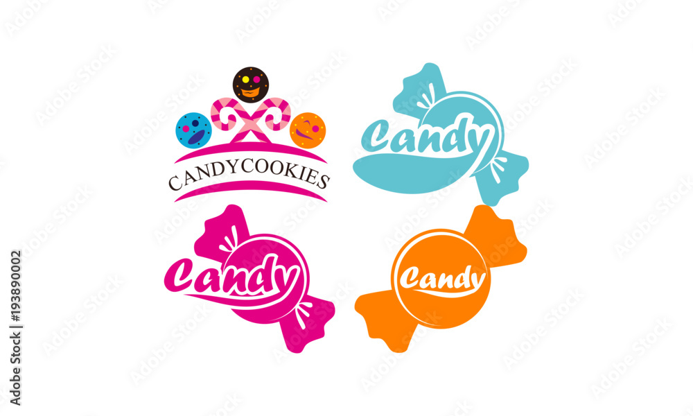 Candy Icon Template Set