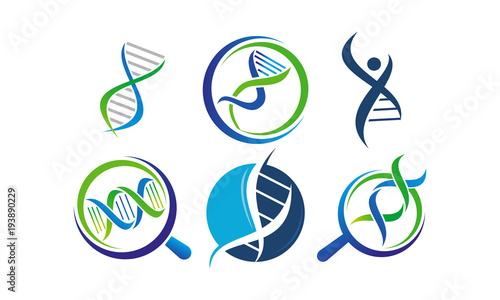 DNA Genetics Template Set