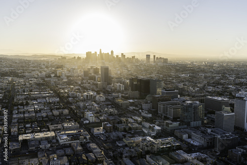 Aerial morning view of Kore...