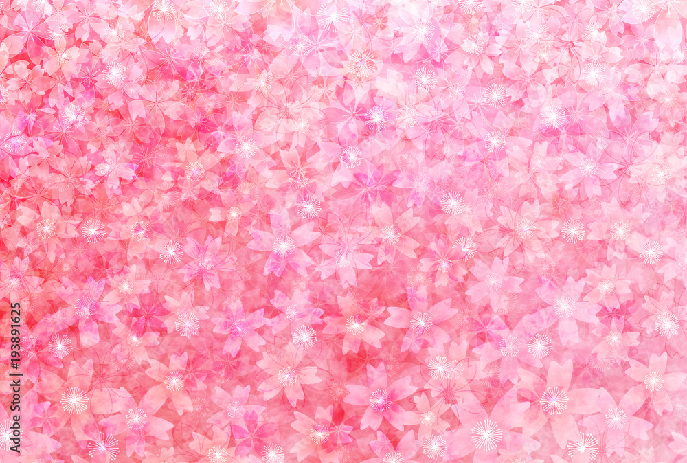 Fototapeta premium 桜 春 花 背景