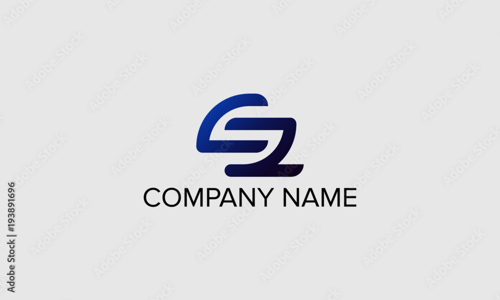Letter C and S logo design Letter C and S logo design