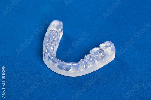 Pre-orthodontic dental trainer alignment appliance photo