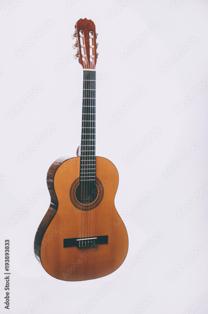 Obraz premium guitar on white background