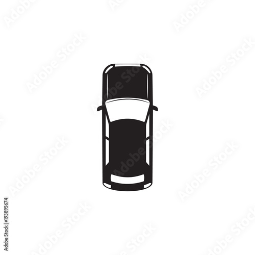 car icon. Element of transport view from above icon. One of the collections icon for website design and development, app development mobile concept. Premium icon
