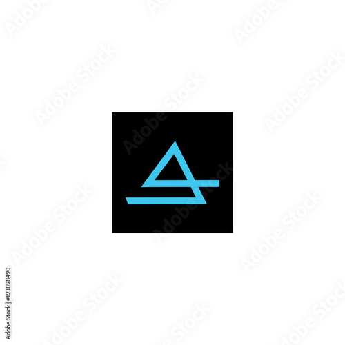 Free Download art of blue letter g with black background logo vector - GFXLoad