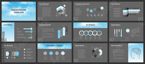 Business presentation templates