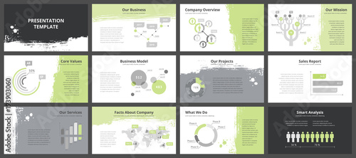 Business presentation templates