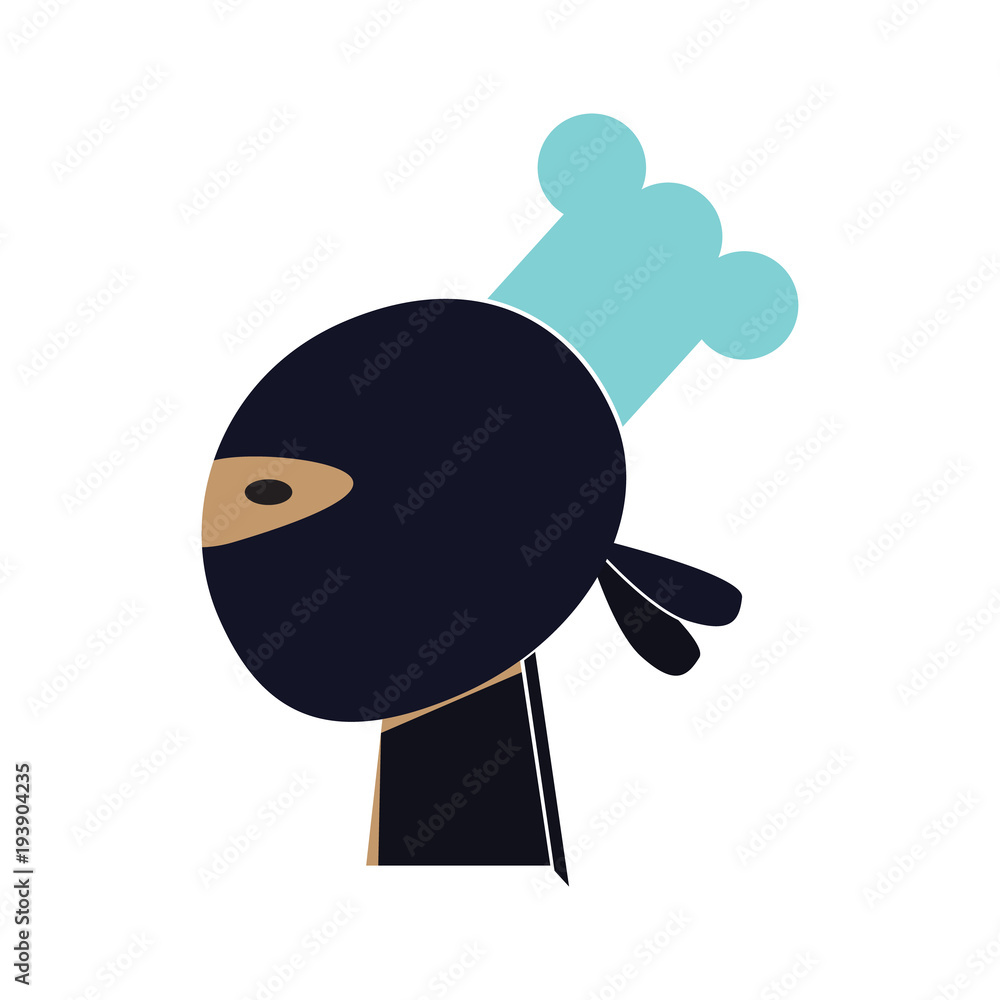 Chef Ninja Logo Icon Design Chef Ninja Logo Icon Design