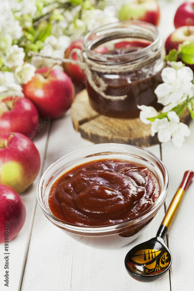 Fresh apple jam Fresh apple jam