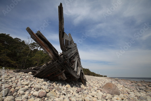 Swiks (or Swix) was a three-masted schooner from Åland that sank in the Baltic Sea, off the island of Öland, Sweden on 21 Dez. 1926 photo