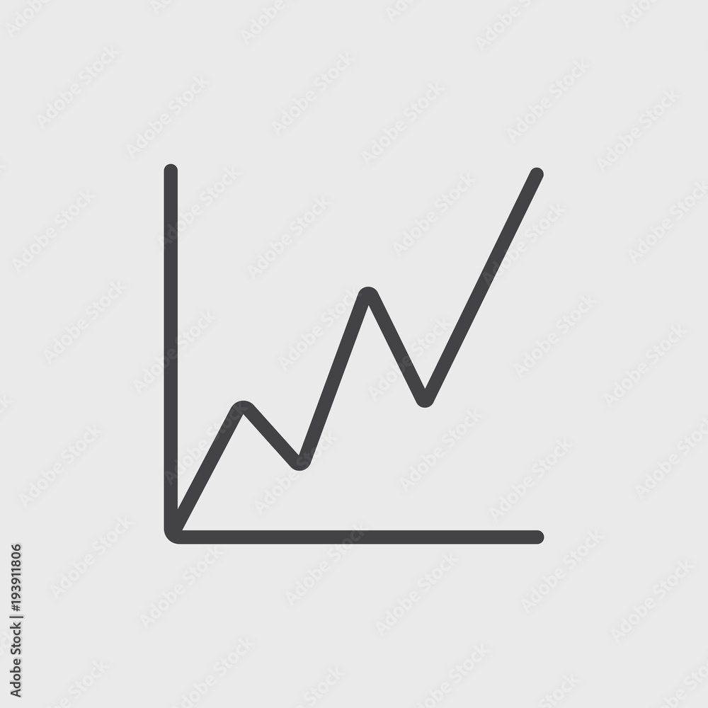 Illustration of data analysis graph Illustration of data analysis graph