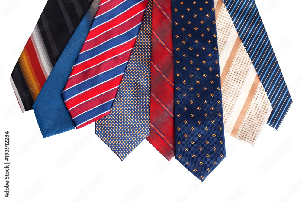 tie isolated on white tie isolated on white